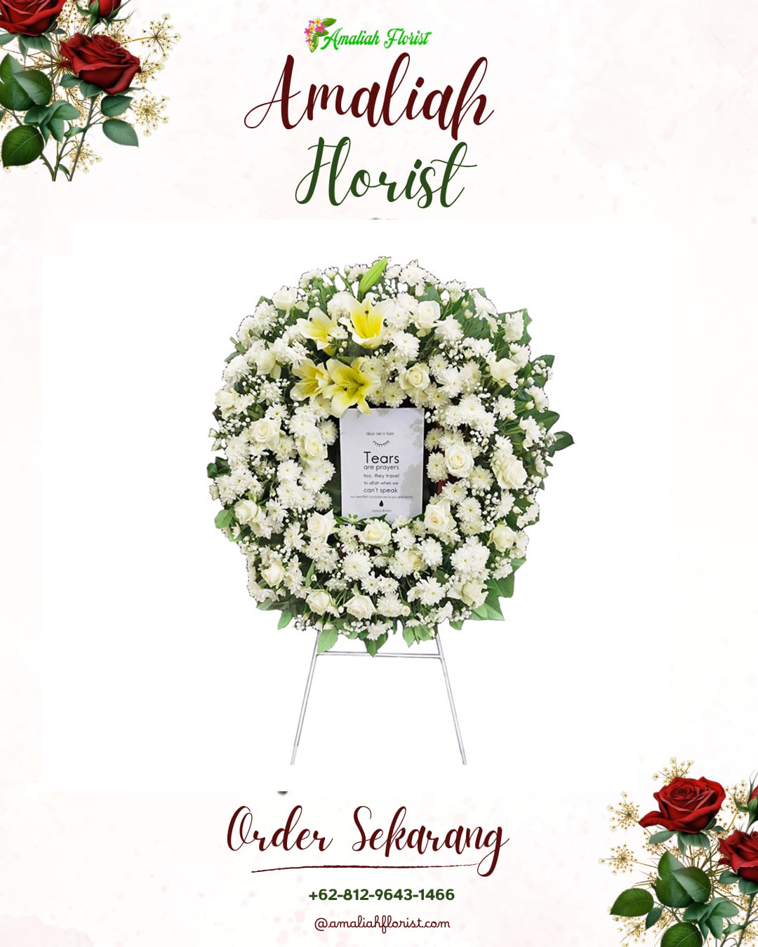 Krans Bunga Duka Cluwak