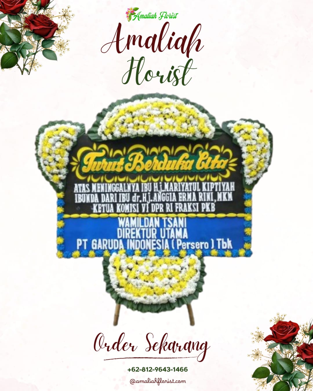 Papan Bunga Duka Cluwak